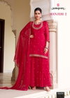 Manjari Vol 2 By Rangoon Chiffon Sharara Suits Wholesale Price In Surat
